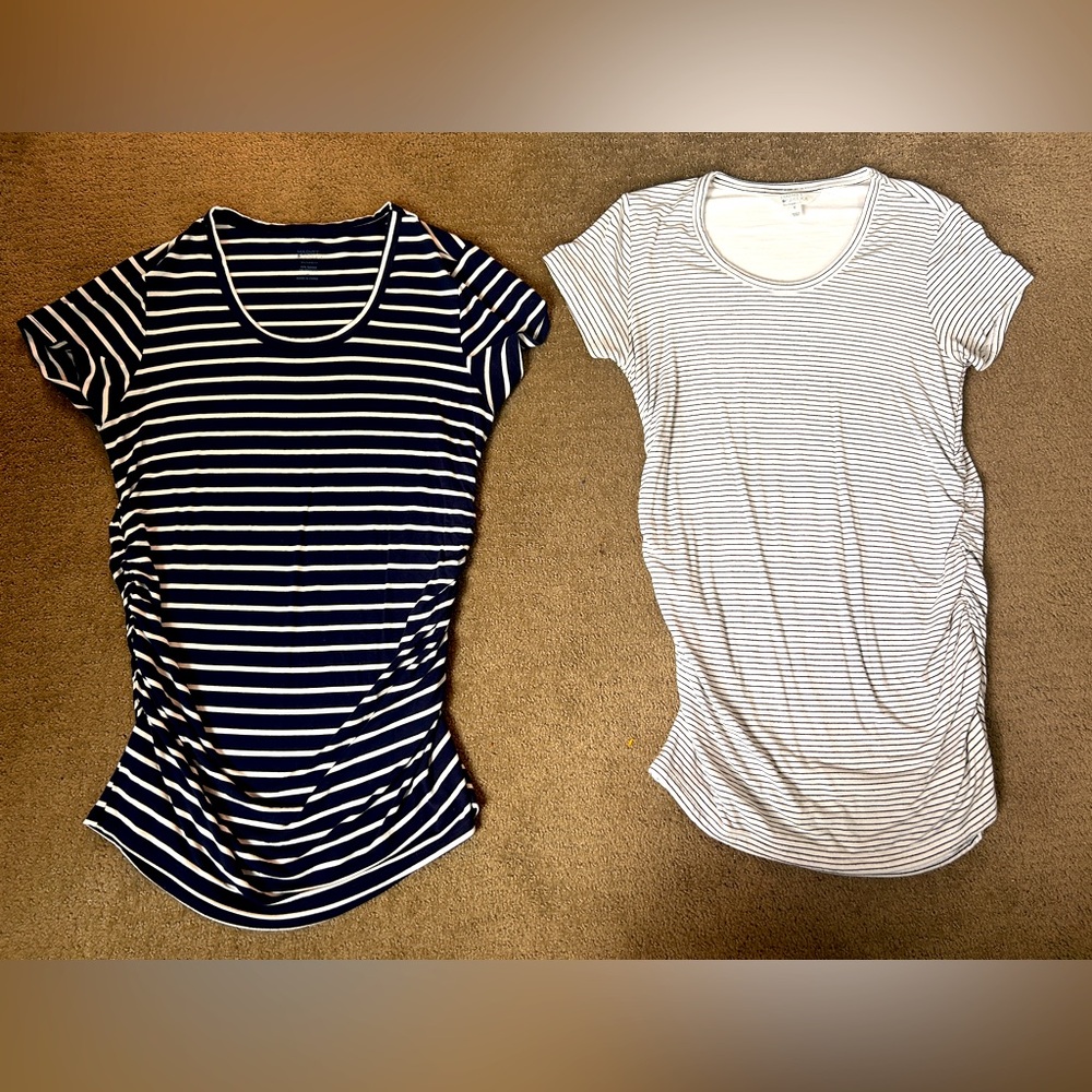 Market & Spruce Maternity Shirts Sz M